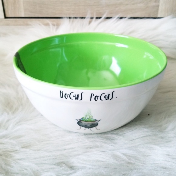 Rae Dunn Other - NWT Rae Dunn Green Hocus Pocus Halloween Bowl
